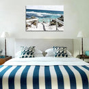 DZL Art S74281 Rottnest Island Beach Seascape Painting Sea Nature Pictures Wall Art Canvas Prints Painting Ready to Hang for Living Room Bedroom Decor Office Wall Decor Home Decoration by CozyNest Decor