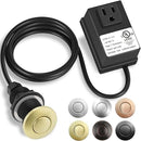 Garbage Disposal Air Switch Kit, UL Certified Professional Garbage Disposal Switch Button Power Module, Sink Top Waste Disposer On/Off Switch by CozyNest Decor