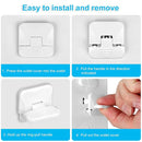 Mom's Choice Gold Awards Winner - Outlet Covers with Hidden Pull Handle Baby Proofing Plug Covers (45 Pack) 3-Prong Child Safety Socket Covers Electrical Outlet Protectors Kid Proof Outlet Cap by TinyTreasures Baby Boutique