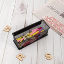 6.29'' × 2.28'' × 2.48 Black Magnetic Basket for Refrigerator Magnetic Locker Organizer for Home Office Accessories, Magnetic Basket for Whiteboard by CozyNest Decor
