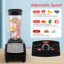 Blender 2L Automatic Smoothie Mixer Baby Food Blender 68oz Fruit Vegetables Juicer 2200W High-Speed Blender Tabletop Soundproof Milkshake Maker (Black) by TinyTreasures Baby Boutique