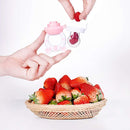 Baby Fruit Food Feeder Pacifier - Fresh Food Feeder, Infant Fruit Teething Teether Toy for 3-24 Months, 6 Pcs Silicone Pouches for Toddlers & Kids & Babies, 2-Pack (Light Pink) by TinyTreasures Baby Boutique