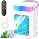 Portable Air Conditioner,Cooling Fan with 3 Speeds & 3 Modes,1500ML Mini Air Conditioner with Remote, Air Conditioner Fan,Night Light,Evaporative Air Cooler for Home/Office by CozyNest Decor