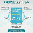 CrystLCare Tooth Sensitivity Treatment for Rapid and Long Lasting Relief for Adults & Kids – Sensitive Teeth Dental Strips for Hydroxyapatite Enamel Remineralization & Tooth Enamel Repair (14 Count) by CozyNest Decor