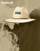 Hurley Men's Straw Hat - Bayside Lifeguard Straw Sun Hat by GreenHaven Gardens