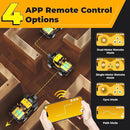 Robot R 4-in-1 Robot Building Kit, APP Remote Control STEM Coding Toys, Educational Gifts for Boys Girls Kids Ages 6-12, 4 Control Modes (300 Pieces) by TinyTreasures Baby Boutique