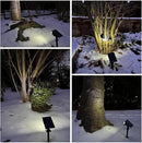 Solar Lights Outdoor Waterproof IP65, 76 LED 3 Lighting Modes Solar Spot Lights Outdoor Yard Garden Landscape Pathway (Cool White, 4 Pack) by GreenHaven Gardens