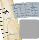 Little Acorns ADD ON - DIY Vinyl Growth Chart Ruler - Height Marker Arrows ONLY - Script - Straight by TinyTreasures Baby Boutique