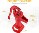 Samger Antique Pitcher Hand Water Pump Cast Iron Red Hand Well Pump 25ft Maximum lift Manual Water Transfer Pump Boost Fountain for Outdoor, Yard, Pond, Garden Decoration Kit by GreenHaven Gardens