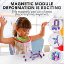 Magnetic Fidget Pen - Perfect Writing and Spinner Magnet Toy Combination, Figette Figit Pen with 13 Magnetic Rings, Ideal Office Study Gift for Kids 8+, Teens & Adults with ADHD(Colorful) by TinyTreasures Baby Boutique
