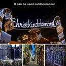 weillsnow White Christmas Fairy Lights Plug in, 200 LED 66FT Waterproof Christmas String Lights, 8 Modes with Memory for Outdoor Indoor Wedding Garden Christmas Decorations (66FT, White) by GreenHaven Gardens
