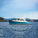 Homissor British Flag 12x18 Union Jack England Boat Flags Embroidered Sewn Stripes United Kingdom 1x1.5 UK Flag Heavy Duty Outdoor by GreenHaven Gardens