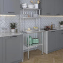 AmGood Double OverShelf Stainless Steel NSF - Many (30" Long x 12" Deep) by CozyNest Decor