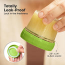 KeaBabies 12pk 4oz Glass Baby Food Containers with Lids - Leak-Proof, Microwavable Small Glass Jars, Baby Purees & Toddler Snack Storage Containers, BPA-Free, Dishwasher & Freezer Safe (Kea) by TinyTreasures Baby Boutique