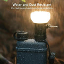 ELECOM NESTOUT Outdoor Camping LED Lantern w/ Mini Tripod, Dimmable USB Powered Soft LED Light, IP44 Water Dust Resistant, 10-350 Lumen, Portable Lamp for NESTOUT Power Bank, Beige (LAMP-1) by GreenHaven Gardens