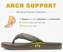 KuaiLu Flip Flops for Women with Arch Support Yoga Mat Comfortable Summer Beach Walking Thong Cushion Sandals Slip On Indoor Outdoor by TinyTreasures Baby Boutique