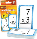 Teacher Created Resources Multiplication 0–12 Flash Cards (EP62035) by TinyTreasures Baby Boutique