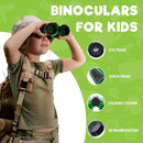 GINMIC Kids Explorer Kit & Bug Catching Kit, 16 Pcs Outdoor Exploration Safari Kit for Kids Camping with Binoculars, Adventure, Hunting, Hiking, Educational Toy Gift for 3-12 Years Old Boys Girls by TinyTreasures Baby Boutique