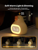 MASHI Goose Alarm Clock with Night Light, ok to Wake Clock for Kids, Cute Goose Night Light, Snooze, Toddler Sleep Training Clock,Gift for Kids Girls Boys Teens Birthday Room Decor by TinyTreasures Baby Boutique