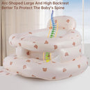 Baby Inflatable Seat with Guardrails for 3-36 Months, Built-in Air Pump, Summer Toddler Chair for Sitting Up, Floor Seater with Back Support by TinyTreasures Baby Boutique