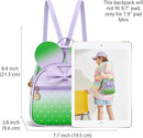 KL928 Girls Bowknot Polka Dot Cute Mini Backpack Small Daypacks Convertible Shoulder Bag Purse for Women by TinyTreasures Baby Boutique