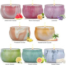 Scented Candles Gifts for Women, 8 Pack Candles for Home Scented, 8% Essential Oil Soy Candle, Stress Relief Gifts for Women, Aromatherapy Candle Set for Birthday, Thanksgiving by CozyNest Decor