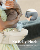 Baby Carrier, Baby Holder Carrier Newborn to Toddler - Ergonomic, Cozy and Breathable Baby Carrier with Hip seat for 7-50lbs by TinyTreasures Baby Boutique