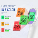 No-Touch Thermometer for Adults and Kids, Digital Thermometer with Fever Alarm, Fast Accurate Results, Easy for All Ages, FSA Eligible (Purple) by TinyTreasures Baby Boutique