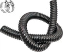 Pond Tubing 1 1/4 Inch Id Flexible Plastic Corrugated Water Sump Pump Drain Hose10Ft,Black by GreenHaven Gardens