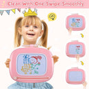 Smasiagon Toddler Toys Age 1-2, Magnetic Drawing Board, Early Learning Doodle Board Writing Painting Sketch Pad, Birthday Christmas Day Gifts for 1 2 3 Year Old (Pink) by TinyTreasures Baby Boutique
