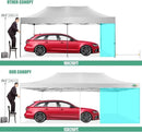 COBIZI 13x26 Pop Up Tent 13x26 Canopy with Sidewalls Heavy Duty Canopy Party Tent for Parties, Outdoor Wedding Large Event Tent Wind Waterproof UPF 50+ Ez Up in Garden Lawn with Roller Bag, White by GreenHaven Gardens
