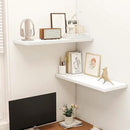 36" Floating Shelves for Wall, 12" Deep Slim White Floating Shelves, Wall-Mounted Shelves for Bedroom, Living Room, Kitchen, Bathroom - Set of 2 by CozyNest Decor