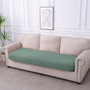 hyha Waterproof Couch Cushion Covers for Pets, Non Slip Sofa Seat Cover for Dogs Washable, Soft Thick Stretch Jacquard Fabric, Sofa Slipcovers with Elastic Bottom (1 Piece for Large, Green) by CozyNest Decor