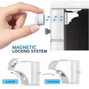 Magnetic Safety Lock Kit 24 Locks + 6 Keys, 3M Adhesive Easy Installation, Baby Proofing Magnetic Locks for Cabinets and Drawers by TinyTreasures Baby Boutique