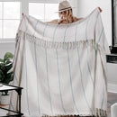 Large Cotton Turkish Throw Blanket Lightweight Breathable Home Decoration Women Birthday Gifts Ideal for Mom Grandma Wife Sister Girlfriend Her Boss Coworker Retirement New Home Hoursewarming by TinyTreasures Baby Boutique
