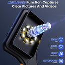 Microscope for Kids Adults - 3 Inch IPS Screen, Ahalfcit Digital Microscope, 500X Handheld Coin Magnifier, 3 Level LED Light, Compatible with Windows, Mac OS (D-Black) by TinyTreasures Baby Boutique