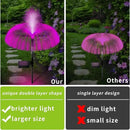 Solar Garden Lights Outdoor Decorative Waterproof, Solar Light for Outside, Yard Lights Solar Flower Decor for Patio Pathway Lawn Party Landscape Decorations, 3 PCS by GreenHaven Gardens
