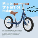 Retrospec Cub Toddler 12" Balance Bike, 18 Months - 3 Years Old, No Pedal Beginner Kids Bicycle for Girls & Boys, Flat-Free Tires, Adjustable Seat, & Durable Frame by TinyTreasures Baby Boutique