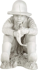 Design Toscano Gone Fishing Fisherman Boy Garden Statue, 17 Inch Tall, Cast Stone Resin, Two Tone Stone Finish by GreenHaven Gardens