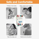 Baby Sling Carrier,Toddler Carrier,Upgraded 2025 Baby Sling with 4 Adjustable Straps(10-30lbs),Lightweight,Portable and One Size Fits All(Flag) by TinyTreasures Baby Boutique