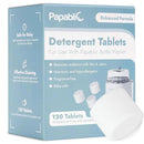 Papablic 120Pcs Official Detergent Soap Tablets for Baby Brezza,GROWNSY,Momcozy Bottle Washer Pro, Effective Cleaning with Safe Highly Concentrated Formula by CozyNest Decor