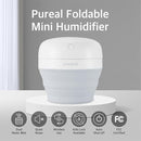 Pureal Foldable Mini Humidifier, 500ML Portable Small Cool Mist for up to 10 Hrs, for Baby Bedroom Travel Office Home, Auto Shut-Off, 3 Mist Modes, Super Quiet by TinyTreasures Baby Boutique