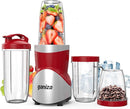 Ganiza Smoothie Blender, 900W Blenders for Shakes and Smoothies, 15-Piece Personal Blender and Grinder Combo for Kitchen, Smoothies Maker with 4 BPA-Free Portable Cup, Nutritious Recipe Red by TinyTreasures Baby Boutique