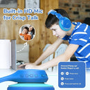 EarFun K4NC Active Noise Cancelling Headphones for Kids, 120H Playtime, 74/85/94dBA Volume Limited, Kids Bluetooth Headphones with Mic, Bluetooth 5.4, Stereo Sound Kid Headset for School/Home/Travel by TinyTreasures Baby Boutique