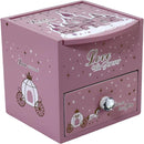 Girl Jewelry Box Pink Tabletop Storage Box Little girl birthday christmas Gift kids jewelry box Organizer by TinyTreasures Baby Boutique