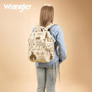 Wrangler Diaper Bag Backpacks Western Backpack Purses Multi-function Baby Bags for Mom with Waterproof Changing Pad & Pacifier Case by TinyTreasures Baby Boutique