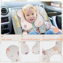 vocheer Baby Neck Pillow(Upgraded), Cotton, Baby Support Pillow, Car Seat Pillows for Newborn, Carseat Head and Body Support, Infant Travel Pillows for Prams, Pushchair, Stroller, Bouncer, Deer by TinyTreasures Baby Boutique