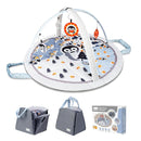 Baby Play Mat Tummy Time Mat with Exclusive Foldable Design, Stage-Based Skill Development Activity Gym Mat, Machine Washable Play Mat for Baby Girl with Gift Package by TinyTreasures Baby Boutique