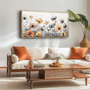ZUITINGHUA Wood Framed Canvas Wall Art For Living Room Wall Decor For Bedroom Office Wall Decorations Flowers Landscape Paintings Farmhouse Pictures Artwork Room Aesthetic Home Decor 20x40 In by CozyNest Decor