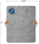 ZOMONETI 17" x 13.5" Wool Pressing Mat 100% New Zealand Felted Wool Ironing Mat Pad Blanket for Quilter, Sewing, Quilting Supplies and Notions by CozyNest Decor